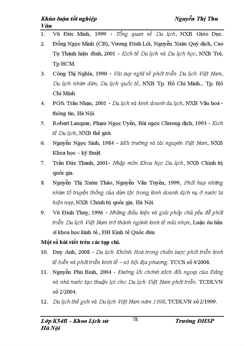 image for page Ngành Kinh tế Du lịch trong thời kỳ đổi mới từ 1986 đến 2008