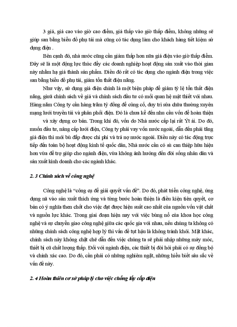 image for page Tình hình sản xuất kinh doanh của công ty điện lực Hà nội