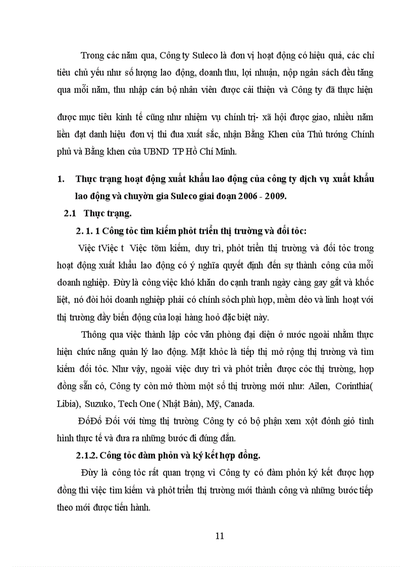 image for page Thực trạng hoạt động xuất khẩu lao động của công ty dịch vụ xuất khẩu lao động và chuyên gia Suleco