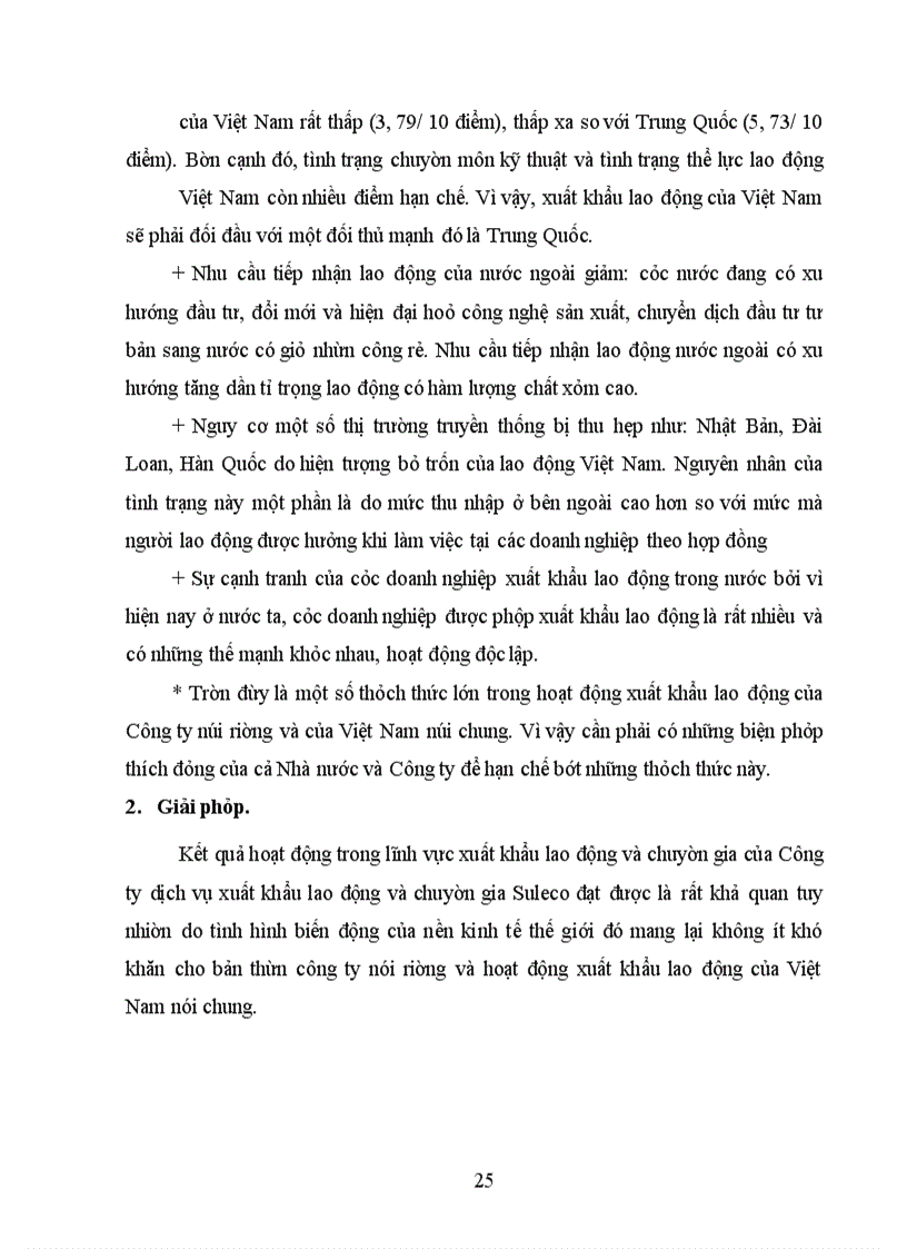 image for page Thực trạng hoạt động xuất khẩu lao động của công ty dịch vụ xuất khẩu lao động và chuyên gia Suleco