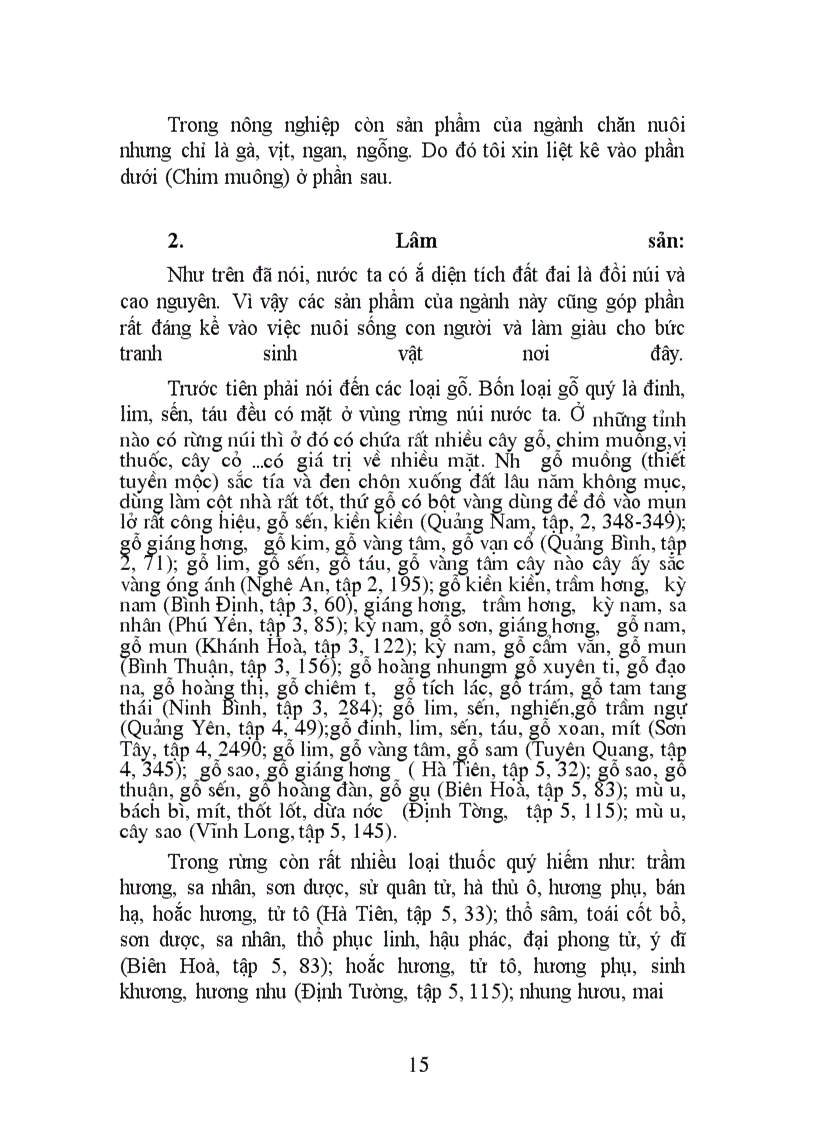 image for page Các sản vật của nước ta qua “ Đại Nam nhất thống chí” của Quốc sử quán triều Nguyễn.
