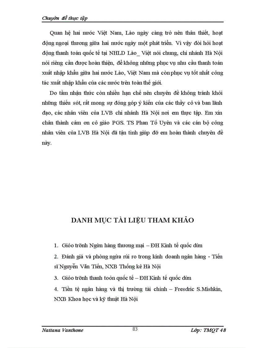 image for page Giải pháp hoàn thiện hoạt động thanh toán quốc tế theo phương thức tín dụng chứng từ tại ngân hàng liên doanh Lào_Việt chi nhánh Hà Nội