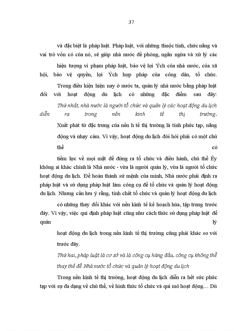 image for page Quản lý nhà nước bằng pháp luật đối với hoạt động du lịch ở Việt Nam hiện nay