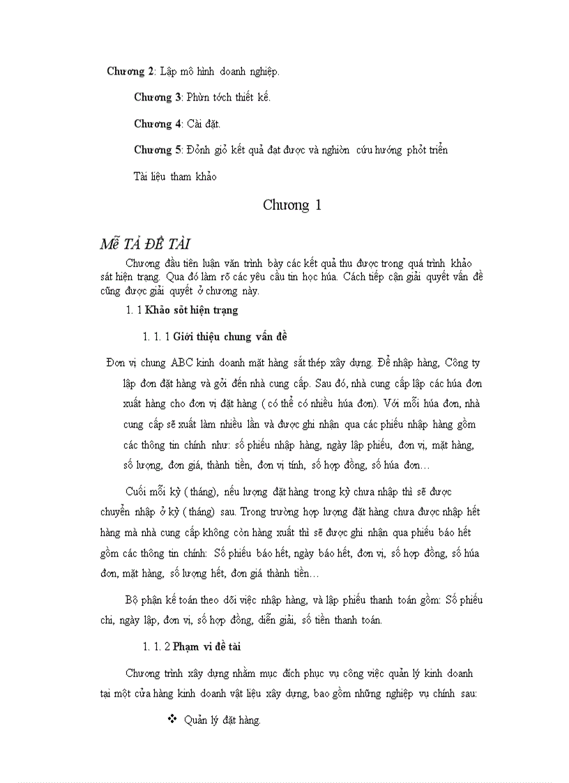 image for page Quản Lý Nhập/Xuất Hàng Theo Đơn Đặt Hàng