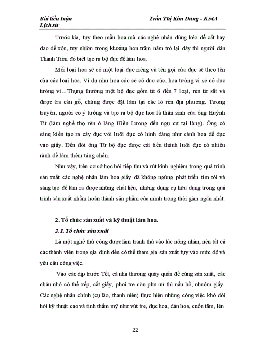 image for page Sự ra đời của nghề làm hoa giấy