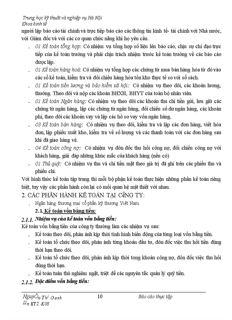 image for page Thực trạng công tác hạch toán kế toán tổng hợp tại Công ty TNHH NAM ĐÔ