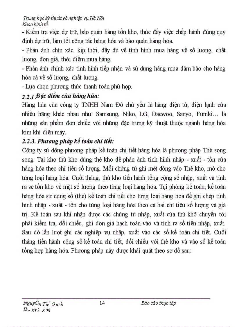 image for page Thực trạng công tác hạch toán kế toán tổng hợp tại Công ty TNHH NAM ĐÔ