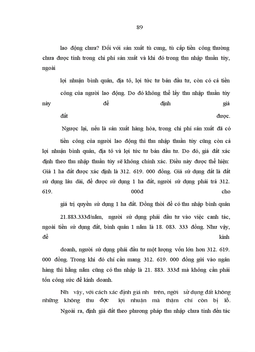 image for page Vận dụng lý luận Mác - Lênin về giá cả ruộng đất vào định giá đất ở Việt nam