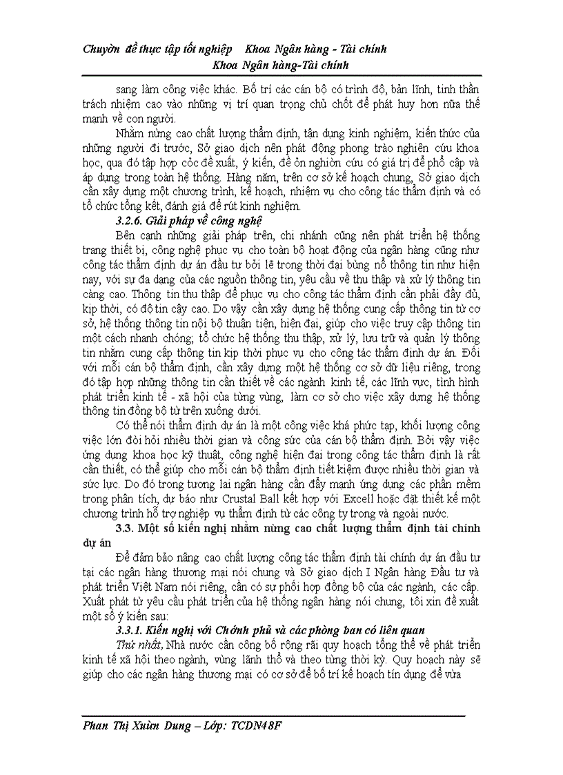 image for page Nâng cao chất lượng công tác thẩm định tài chính dự án đầu tư tại Sở giao dịch I Ngân hàng Đầu tư và phát triển Việt Nam