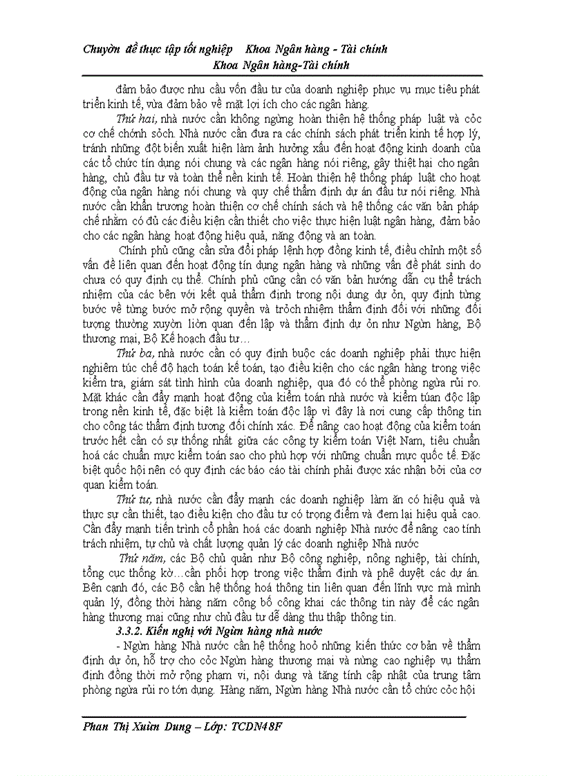 image for page Nâng cao chất lượng công tác thẩm định tài chính dự án đầu tư tại Sở giao dịch I Ngân hàng Đầu tư và phát triển Việt Nam