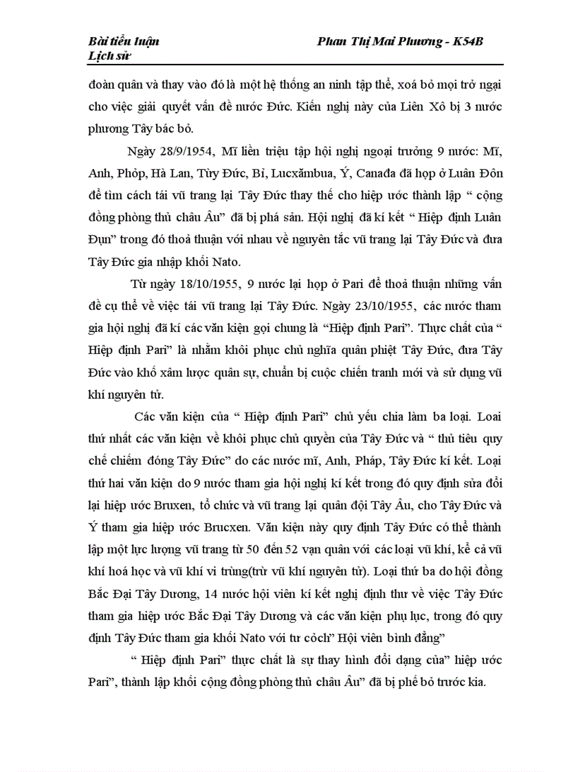 image for page Những diễn biến chủ yếu của cuộc chiến tranh lạnh giữa hai cực Xô- Mĩ và khối Đông- Tây qua việc giải quyết vấn đề Đức sau năm 1945