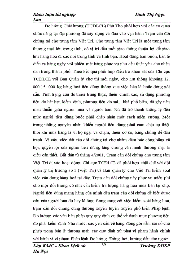 image for page Bước đầu tìm hiểu chợ ở thành phố Việt Trì từ 1986- 2007