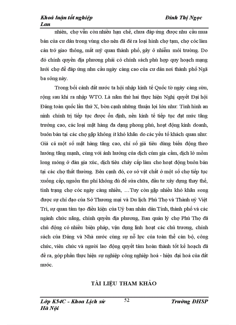 image for page Bước đầu tìm hiểu chợ ở thành phố Việt Trì từ 1986- 2007