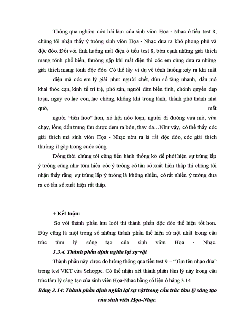 image for page Mức độ sáng tạo của sinh viên Họa-Nhạc trường Cao đẳng Sư phạm Bình Thuận