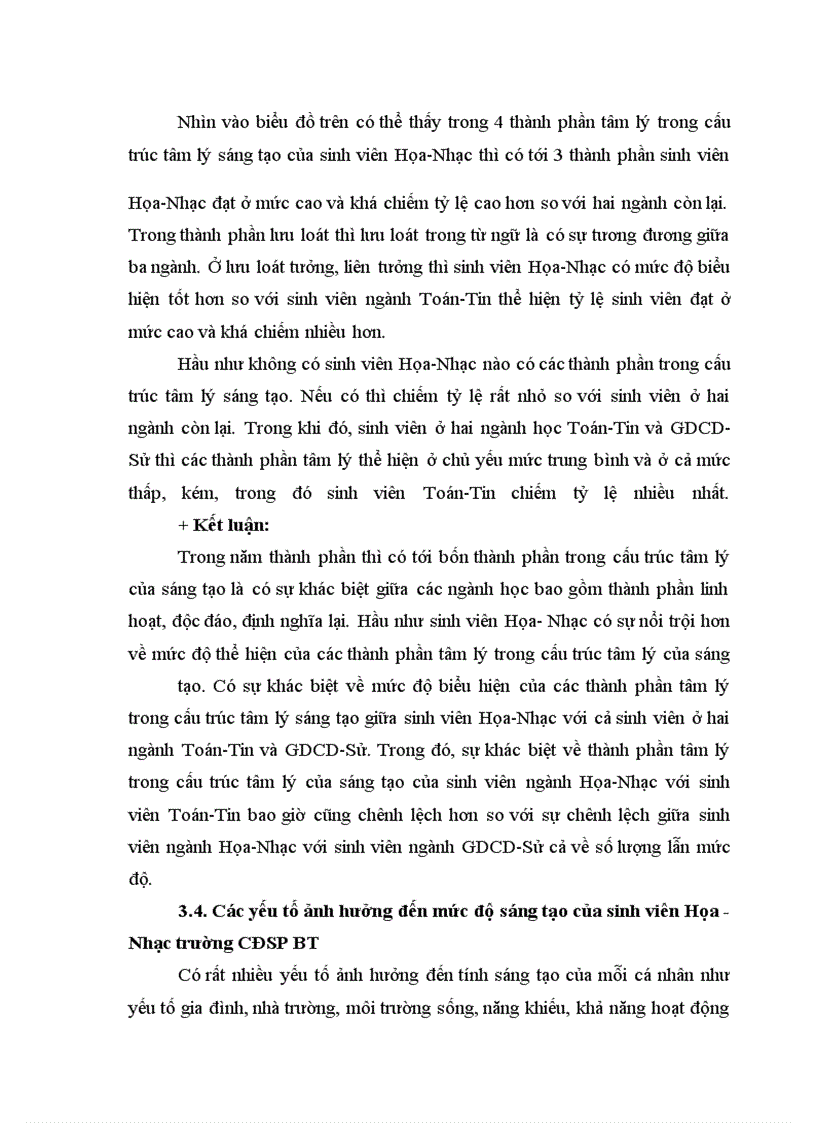 image for page Mức độ sáng tạo của sinh viên Họa-Nhạc trường Cao đẳng Sư phạm Bình Thuận