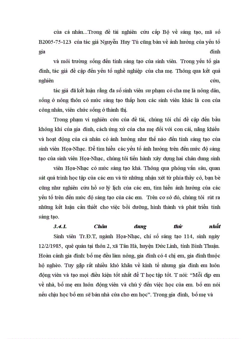 image for page Mức độ sáng tạo của sinh viên Họa-Nhạc trường Cao đẳng Sư phạm Bình Thuận