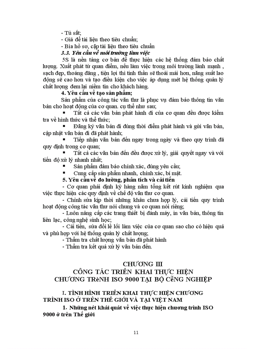 image for page Công tác triển khai thực hiện chương trình ISO