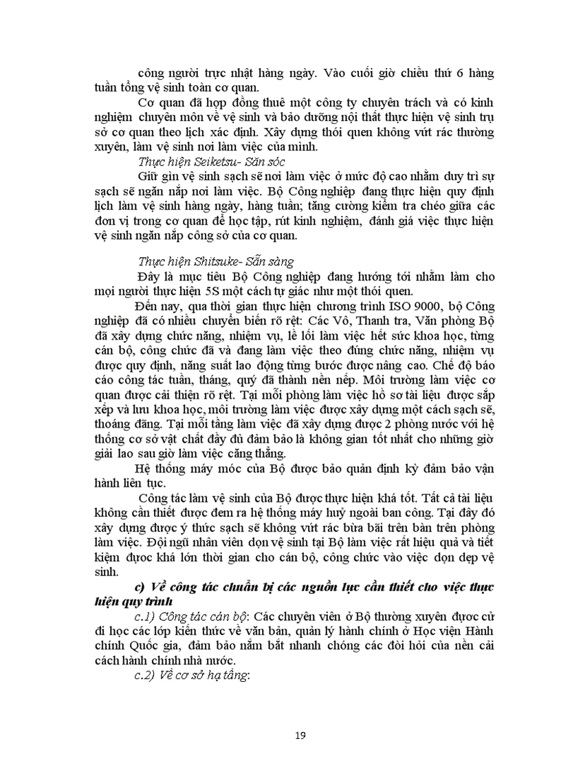 image for page Công tác triển khai thực hiện chương trình ISO