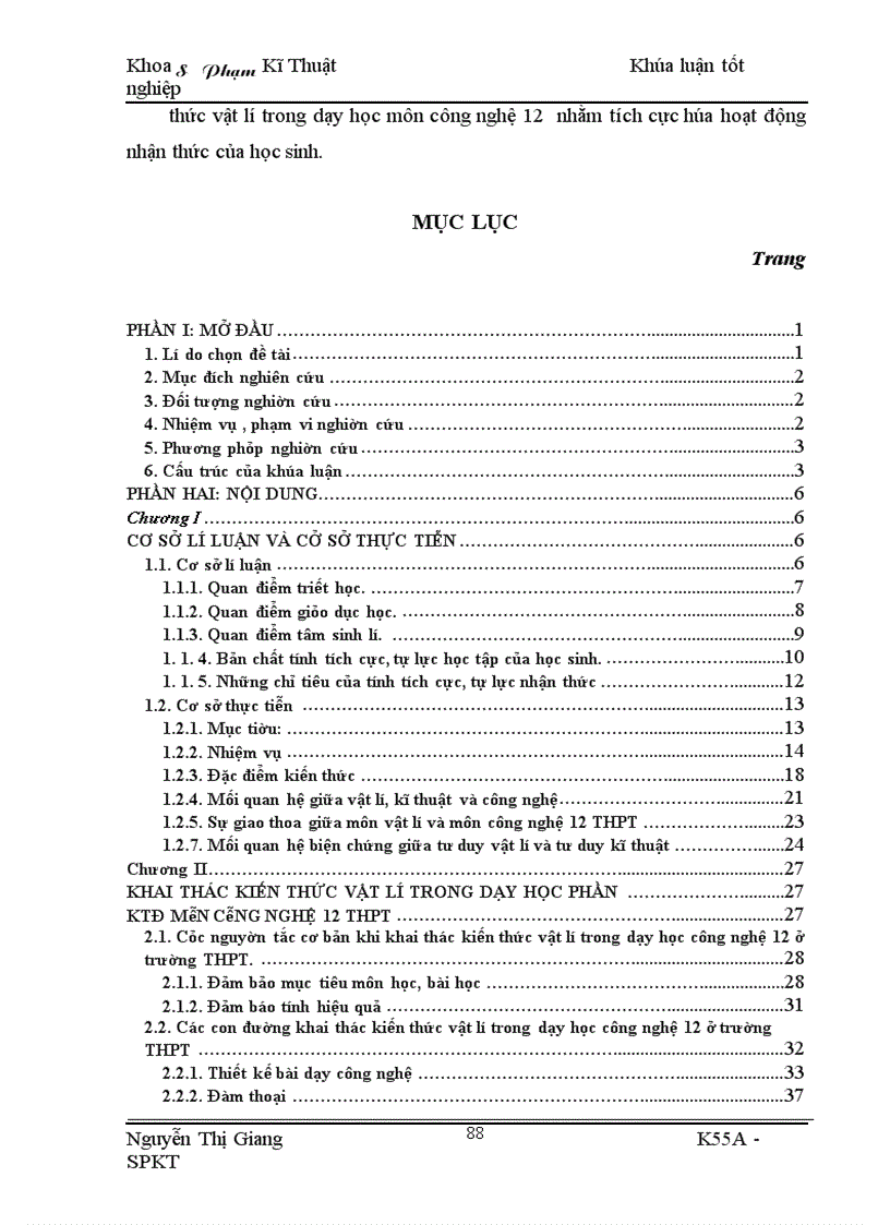 image for page Khai thác kiến thức vật lí trong dạy học phần kĩ thuật điện môn công nghệ 12 nhằm tích cực hóa hoạt động nhận thức của học sinh THPT