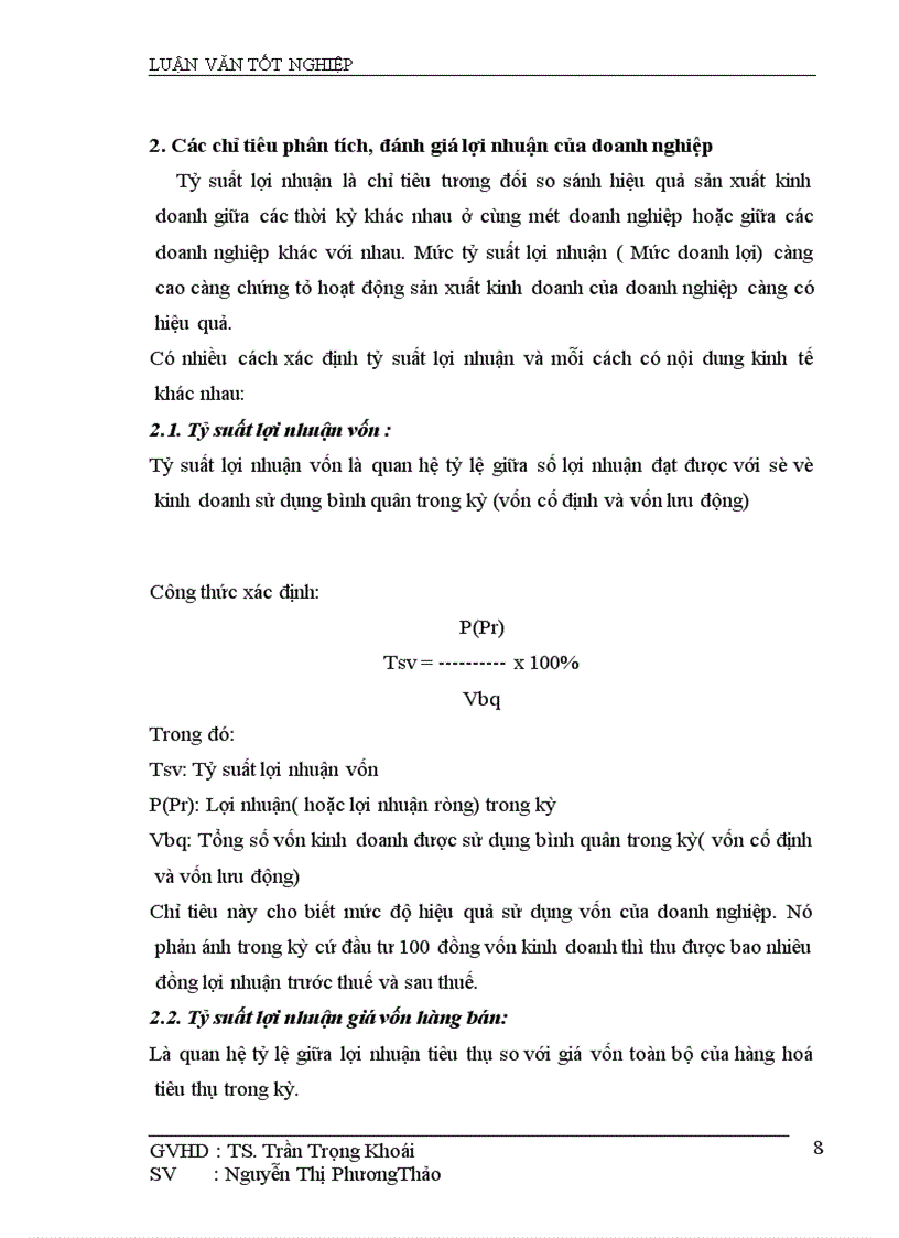image for page Một số biện pháp nhằm nâng cao lợi nhuận