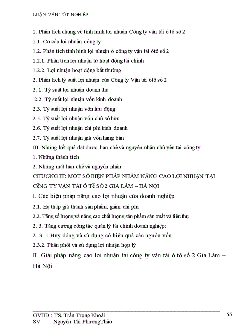 image for page Một số biện pháp nhằm nâng cao lợi nhuận