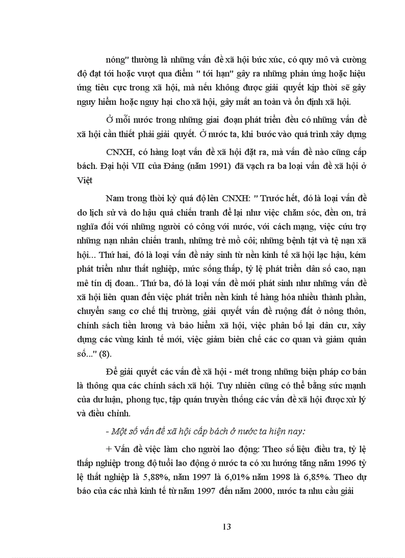image for page Giải quyết tốt các vấn đề xã hội nhằm phát huy nhân tố con người trong quá trình công nghiệp hóa, hiện đại hóa đất nước