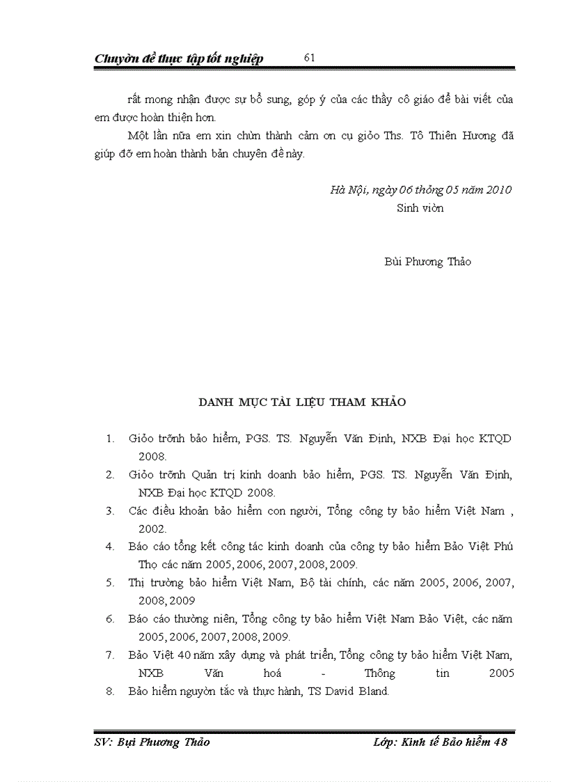 image for page Thực trạng triển khai nghiệp vụ Bảo hiểm trách nhiệm của chủ sử dụng lao động đối với người lao động tại Công ty bảo hiểm Bảo Việt Phú Thọ giai đoạn 2005-2009