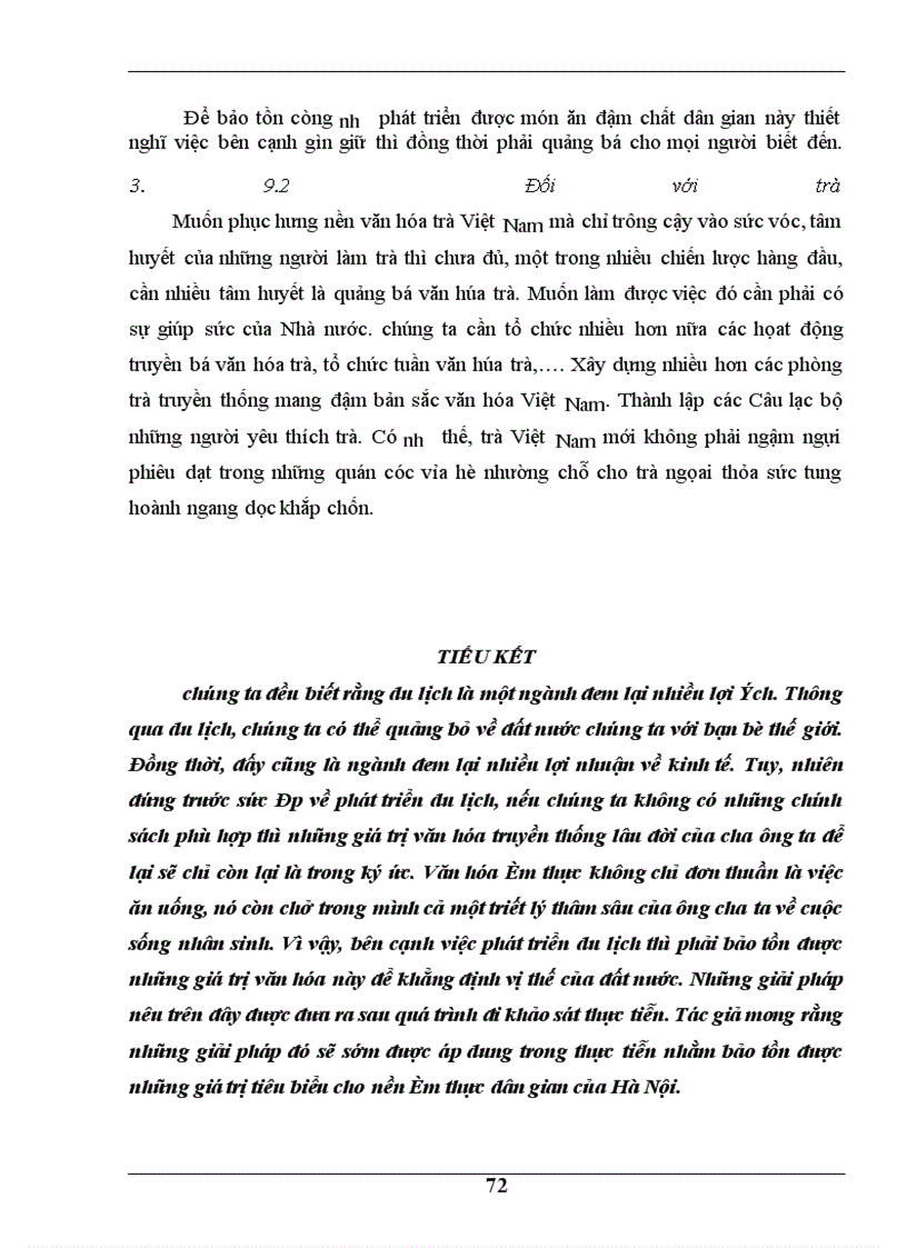 image for page Một số đề xuất để nâng cao việc khai thác ẩm thực dân gian Hà Nội trong việc thu hút khách du lịch