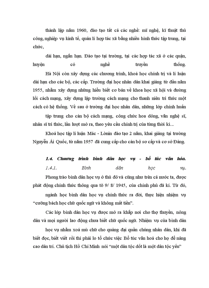 image for page Giáo dục - Đào tạo ở thủ đô Hà Nội (1954 -1965)
