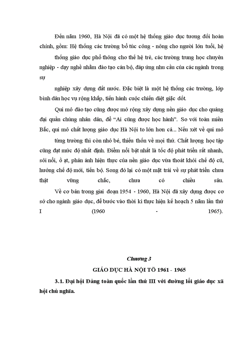 image for page Giáo dục - Đào tạo ở thủ đô Hà Nội (1954 -1965)