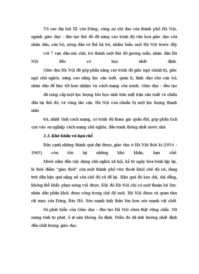 image for page Giáo dục - Đào tạo ở thủ đô Hà Nội (1954 -1965)