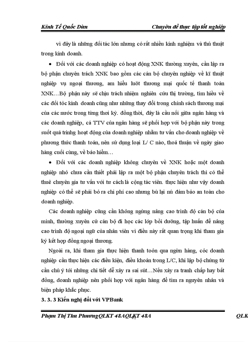 image for page Giải pháp đa dạng hoá các loại L/C trong thanh toán TDCT tại VPBank.