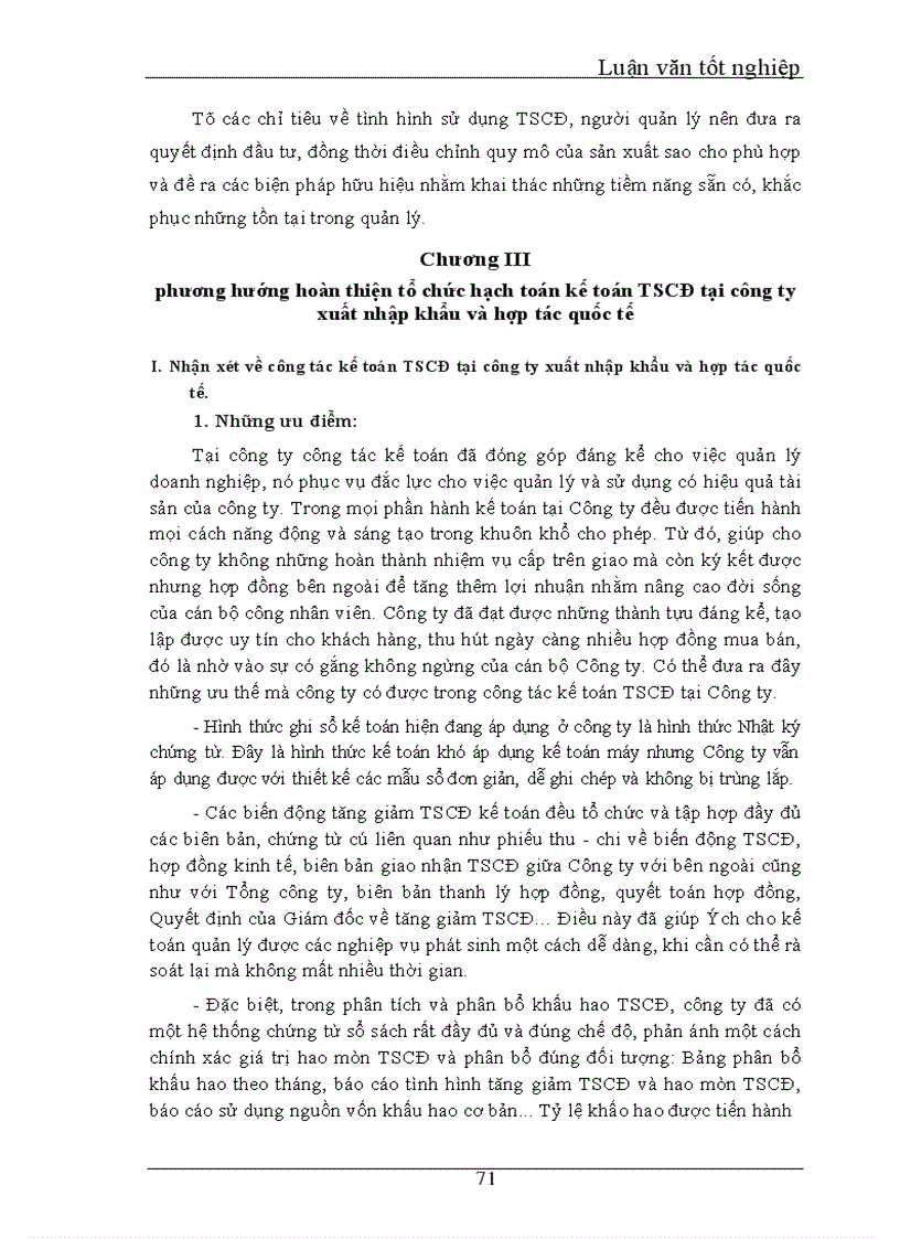 image for page Thực trạng quản lý, hạch toán kế toán TSCĐ tại công ty xuất nhập khẩu và hợp tác quốc tế