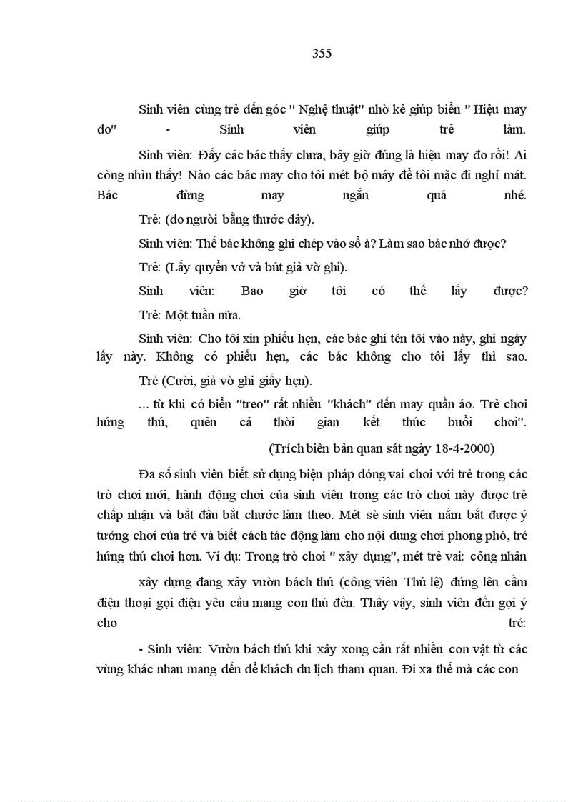 image for page Nghiên cứu kỹ năng tổ chức trò chơi đóng vai có chủ đề cho trẻ 5 tuổi của sinh viên Cao đẳng sư phạm nhà trẻ mẫu giáo