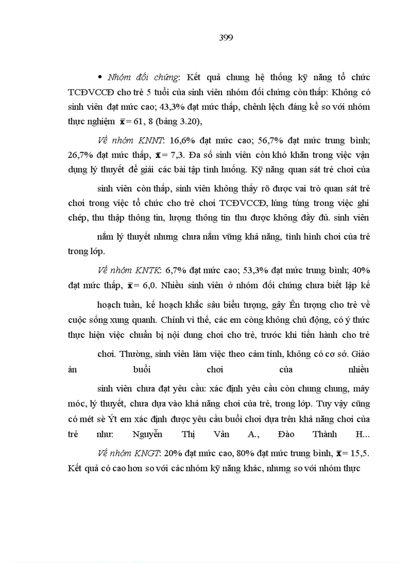 image for page Nghiên cứu kỹ năng tổ chức trò chơi đóng vai có chủ đề cho trẻ 5 tuổi của sinh viên Cao đẳng sư phạm nhà trẻ mẫu giáo