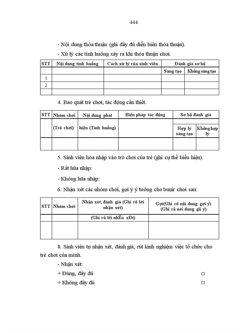image for page Nghiên cứu kỹ năng tổ chức trò chơi đóng vai có chủ đề cho trẻ 5 tuổi của sinh viên Cao đẳng sư phạm nhà trẻ mẫu giáo