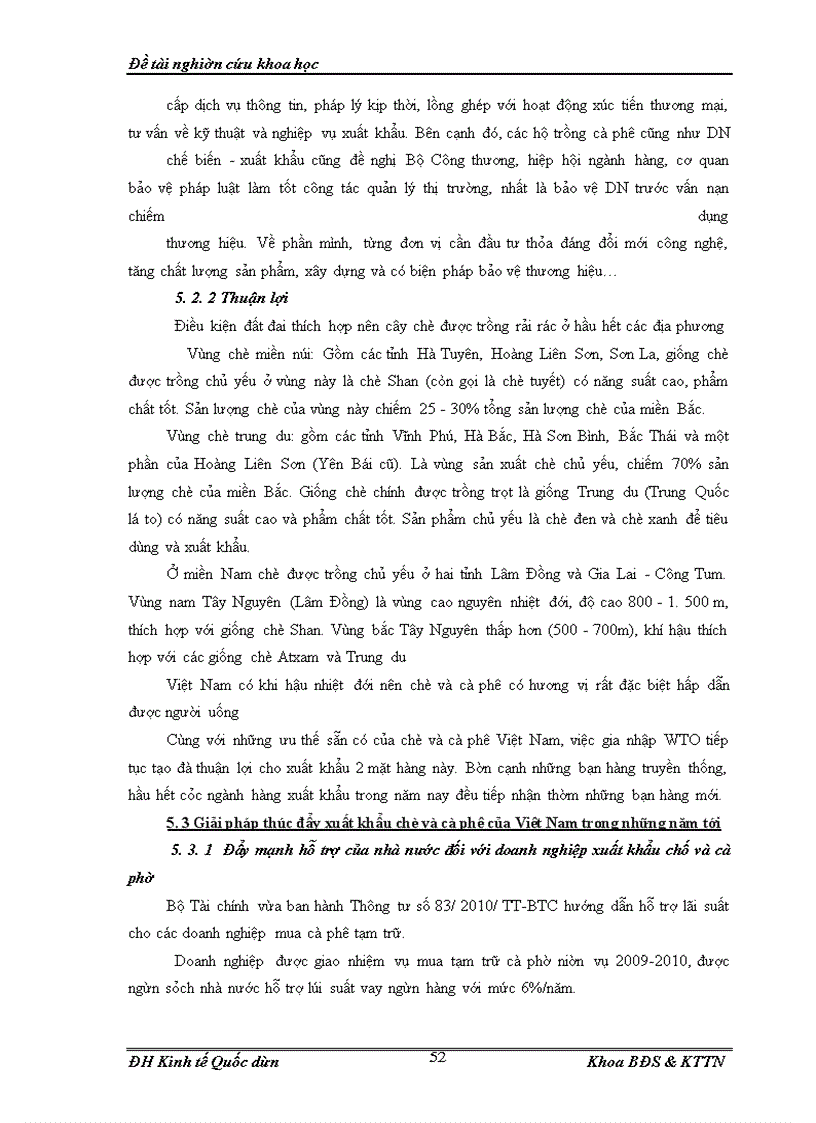 image for page Vấn đề xuất khẩu 6 mặt hàng nông sản chủ lực của Việt Nam sau khi gia nhập WTO A