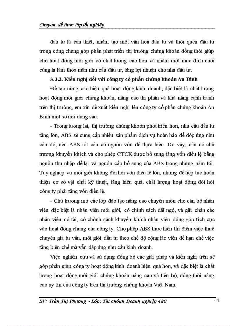 image for page Nâng cao chất lượng môi giới chứng khoán tại công ty cổ phần chứng khoán An Bình