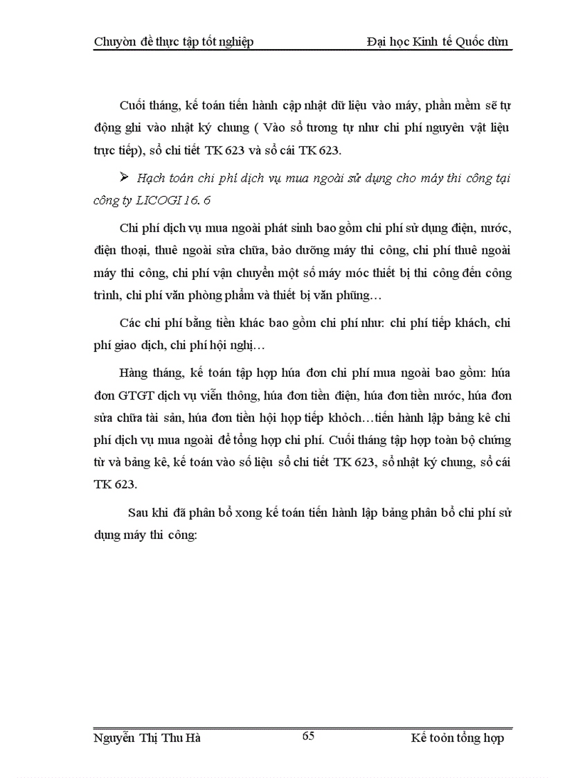 image for page Kế toán chi phí sản xuất và tính giá thành sản phẩm tại Công ty cổ phần LICOGI 16.6
