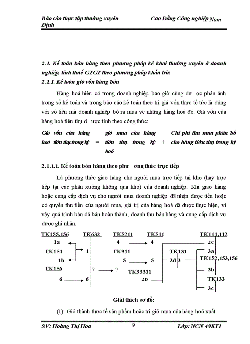 image for page Tổ chức kế toán bán hàng và xác định kết quả bán hàng tại Công ty TNHH Mỹ Phẩm xuân thủy