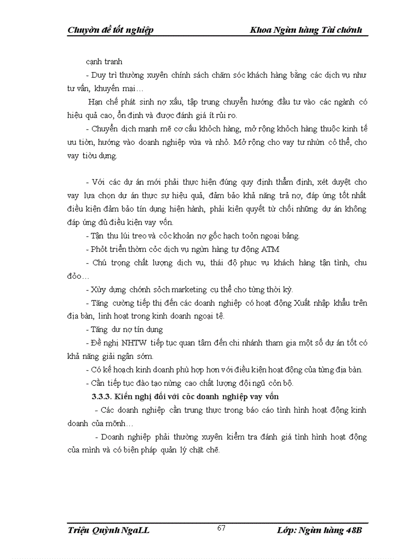 image for page Giải pháp nâng cao chất lượng tín dụng trung- dài hạn tại chi nhánh Ngân hàng Đầu tư và Phát triển Tỉnh Lạng Sơn