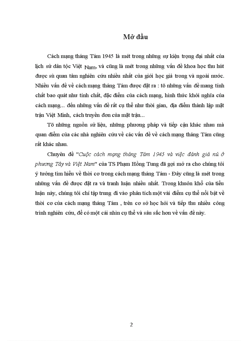 image for page Cuộc cách mạng tháng Tám 1945 và việc đánh giá nó ở phương Tây và Việt Nam