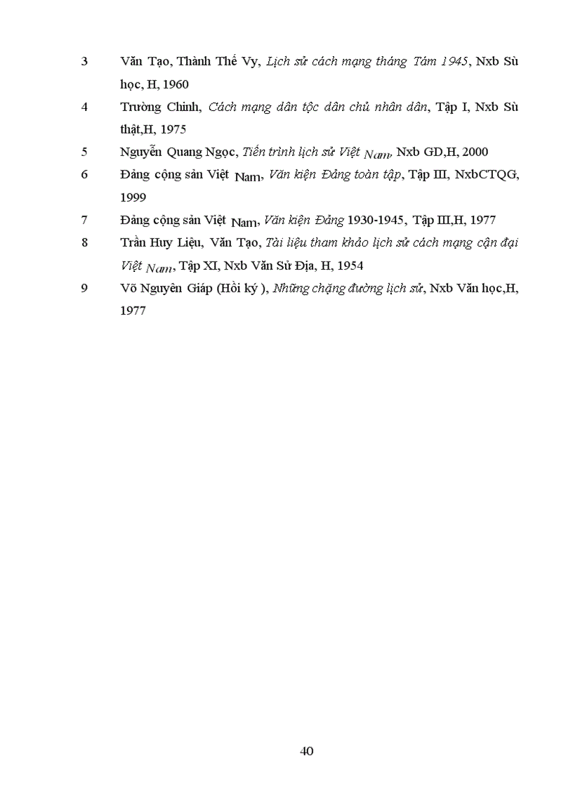 image for page Cuộc cách mạng tháng Tám 1945 và việc đánh giá nó ở phương Tây và Việt Nam