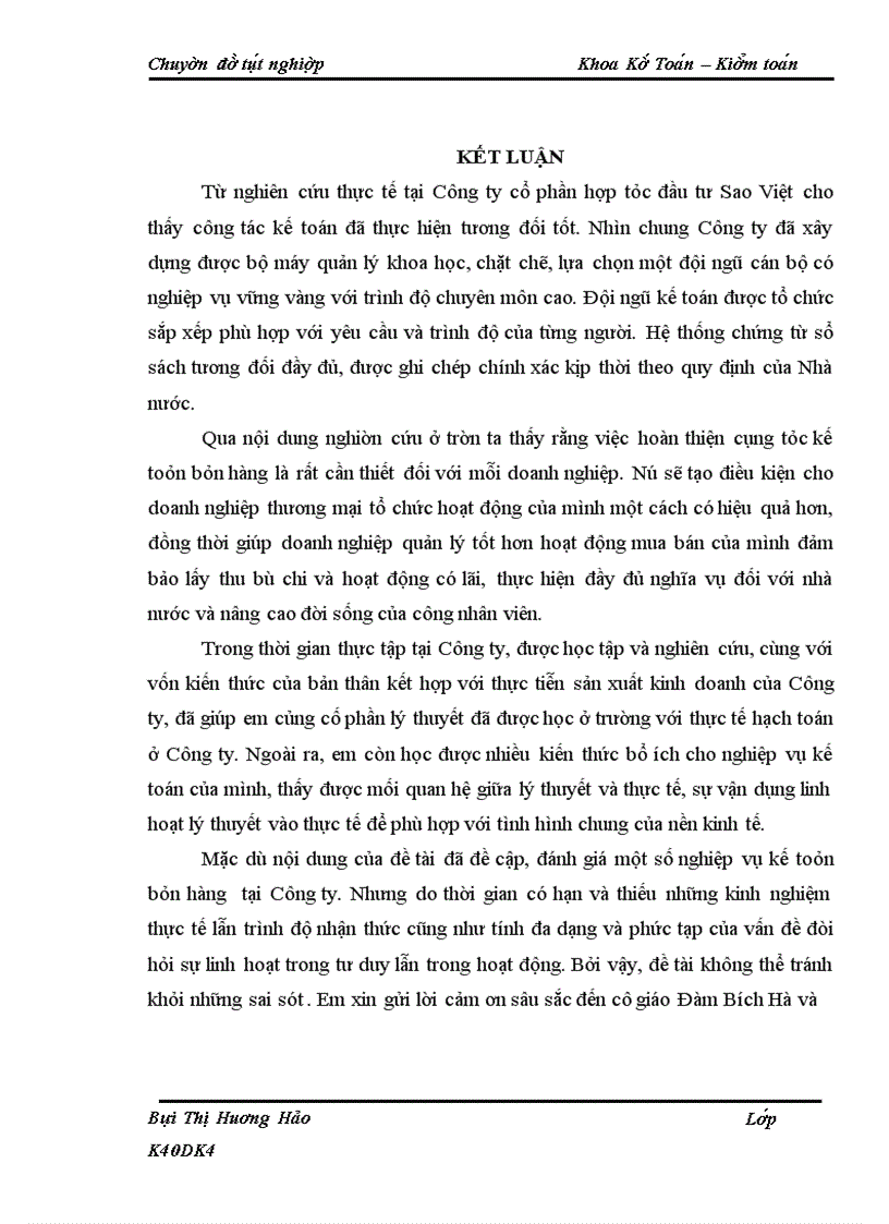 image for page Báo cáo tổng hợp tại: Công ty cổ phần hợp tác đầu tư Sao Việt