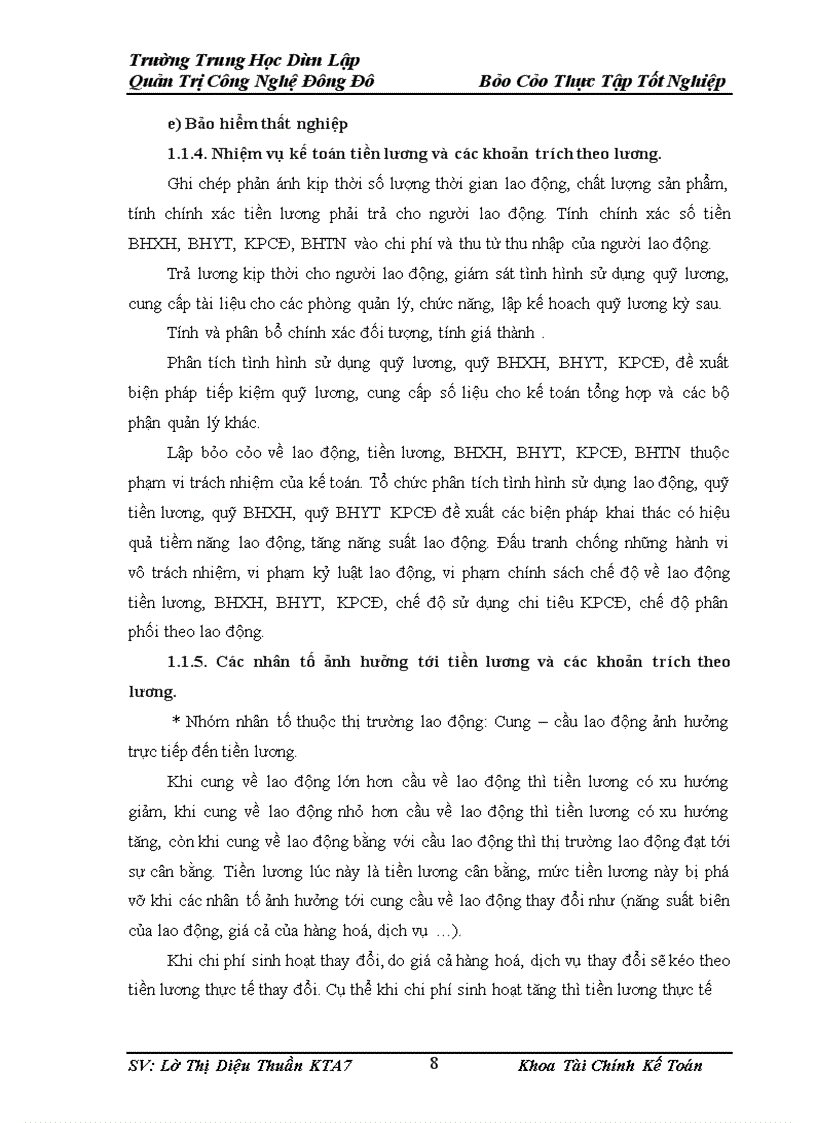 image for page Kế tóan tiền lương và các khoản trích theo lương tại Công ty trách nhiệm hữu hạn Quốc tế B&B làm báo cáo thực tập tốt nghiệp.