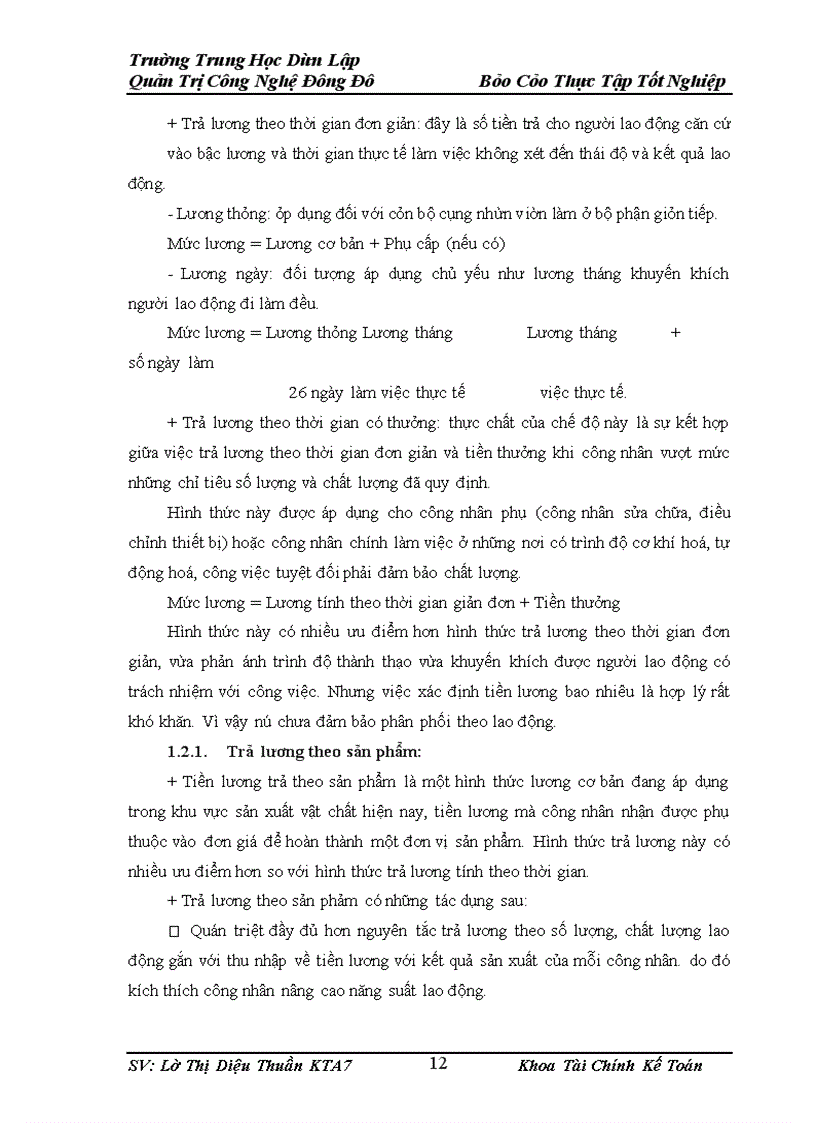 image for page Kế tóan tiền lương và các khoản trích theo lương tại Công ty trách nhiệm hữu hạn Quốc tế B&B làm báo cáo thực tập tốt nghiệp.