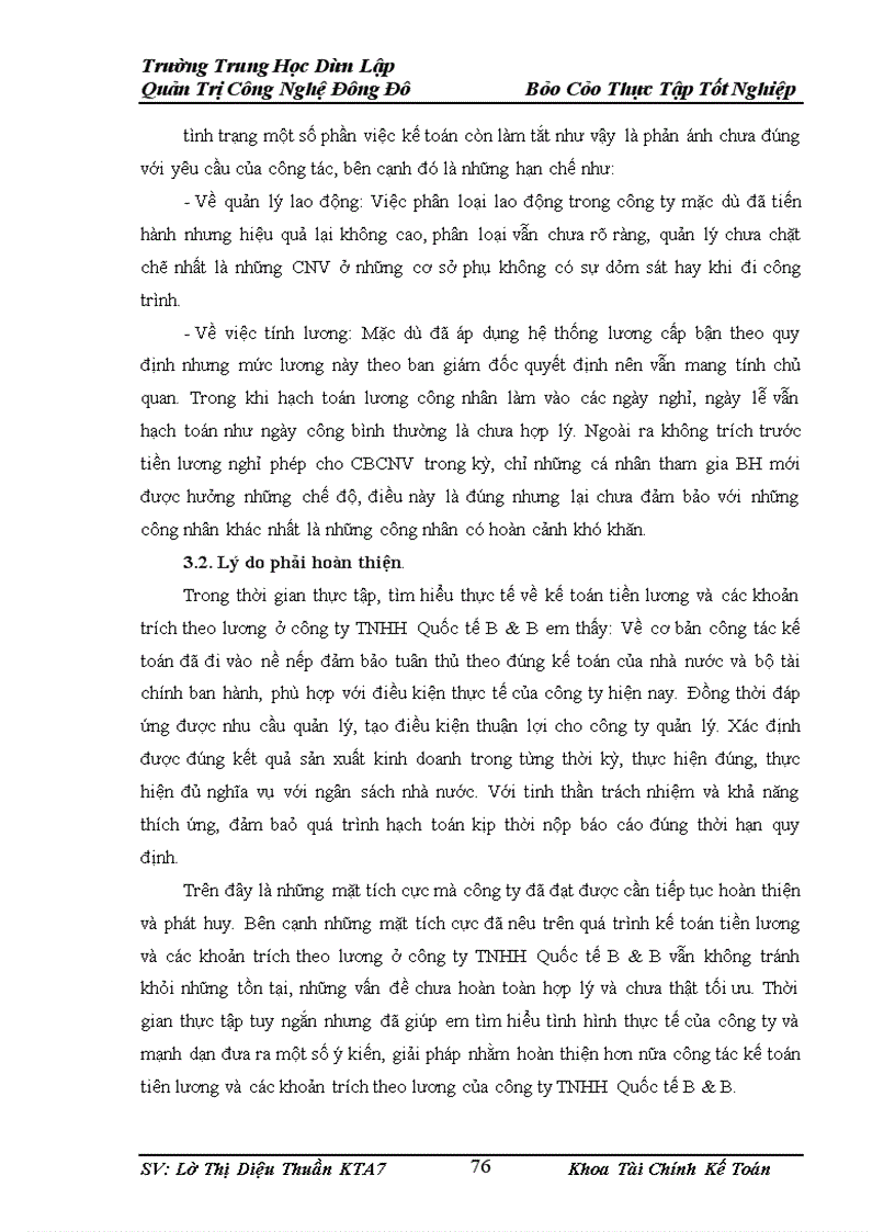 image for page Kế tóan tiền lương và các khoản trích theo lương tại Công ty trách nhiệm hữu hạn Quốc tế B&B làm báo cáo thực tập tốt nghiệp.