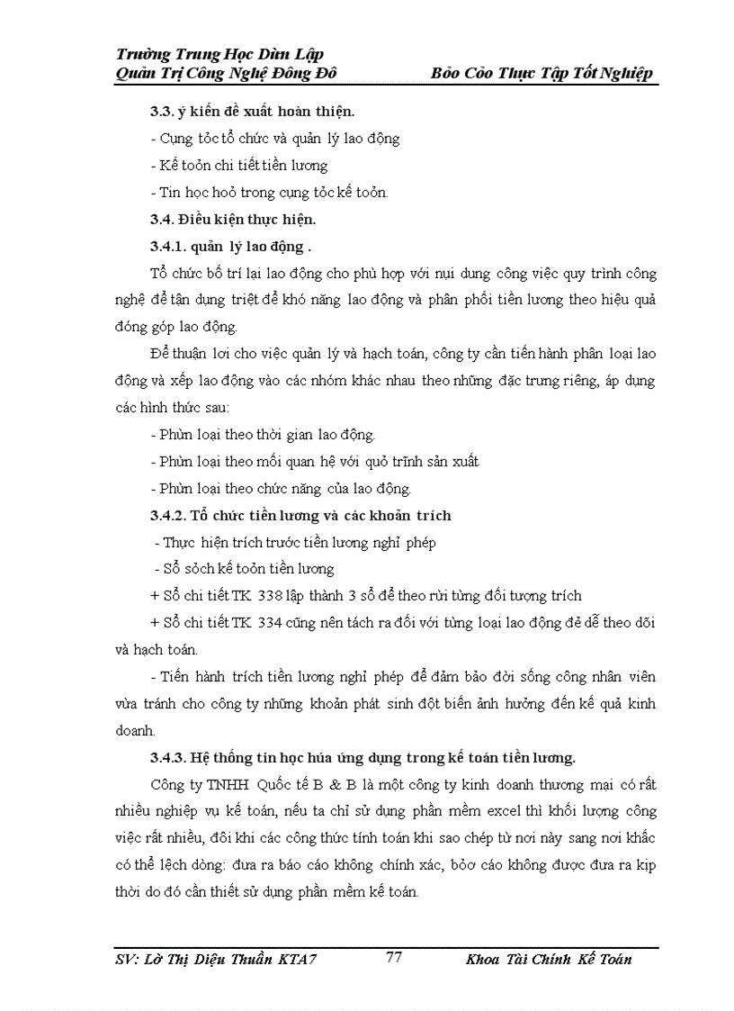 image for page Kế tóan tiền lương và các khoản trích theo lương tại Công ty trách nhiệm hữu hạn Quốc tế B&B làm báo cáo thực tập tốt nghiệp.