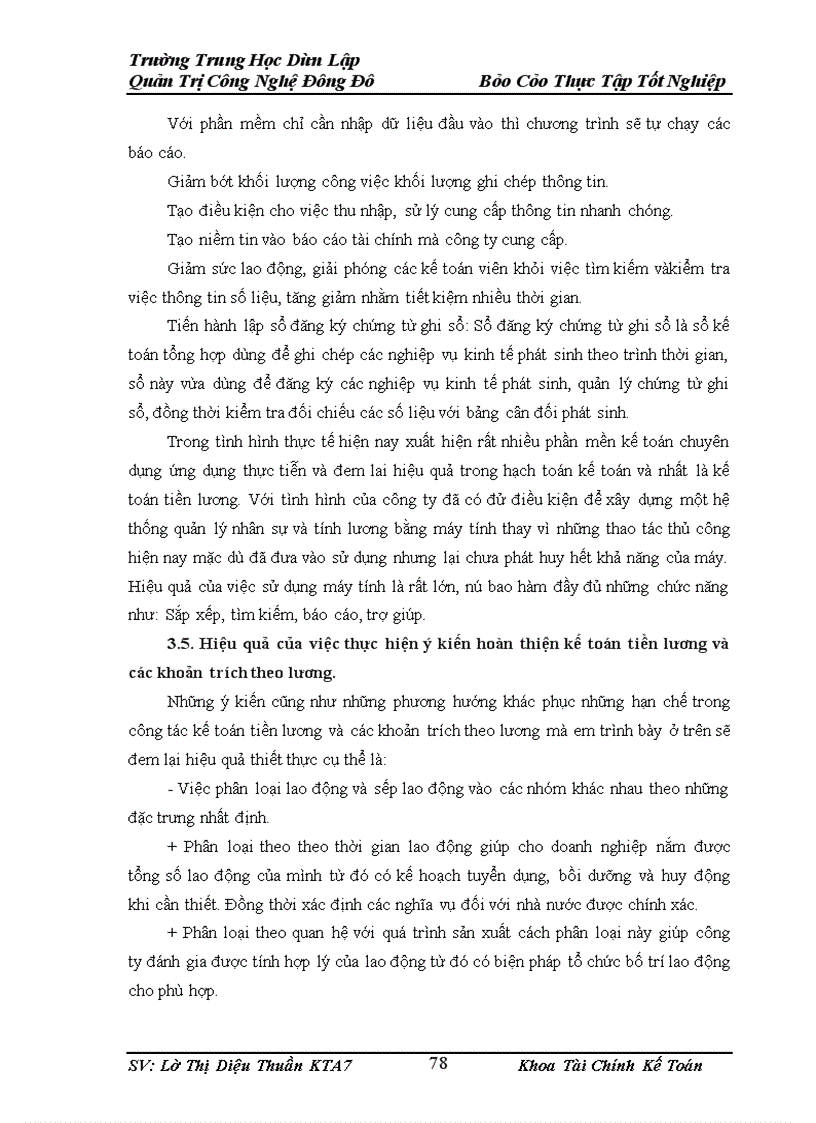 image for page Kế tóan tiền lương và các khoản trích theo lương tại Công ty trách nhiệm hữu hạn Quốc tế B&B làm báo cáo thực tập tốt nghiệp.