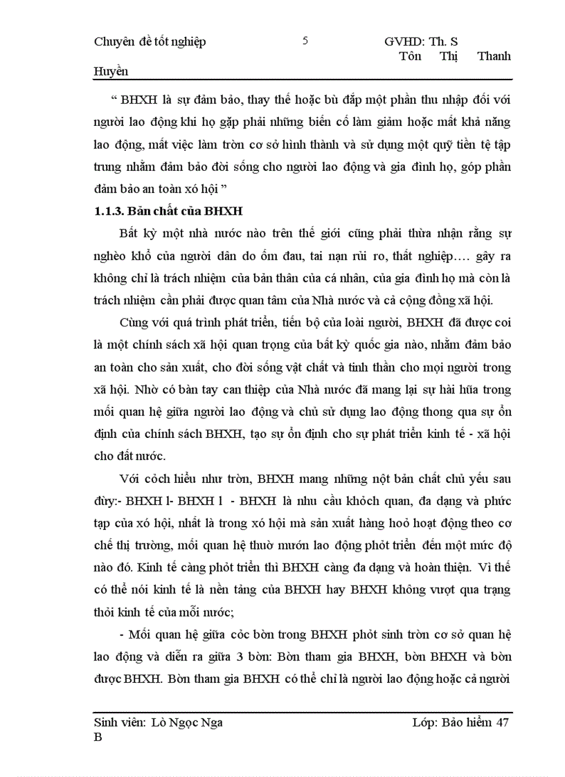 image for page Tình hình quản lý chi trả các chế độ BHXH bắt buộc tại BHXH huyện Mai Sơn tỉnh Sơn La, giai đoạn 2006 – 2008
